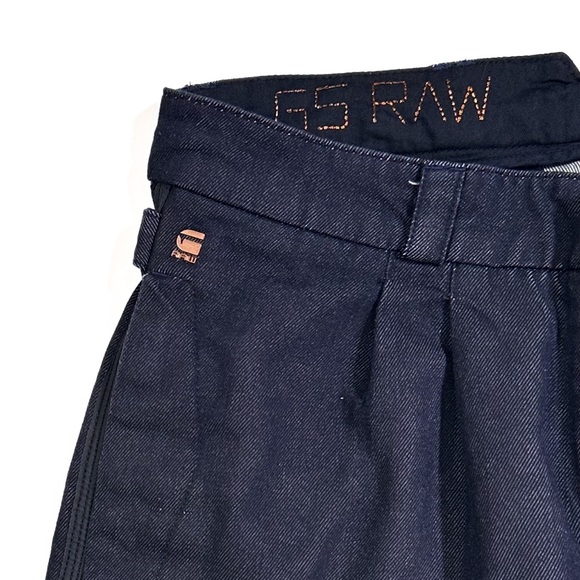 Men's G-Star Raw Denim VARVE RELAXED PLEATED CHINO Size 30 x 32 Button Fly - Picture 8 of 14